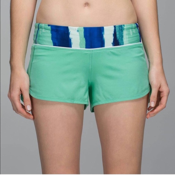 Lulu Lemon Speed Short in Menthol Green - Picture 1 of 9